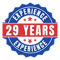 Over 29 Years of Experience